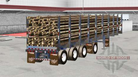 Um caminhão semi-reboque Manac para American Truck Simulator