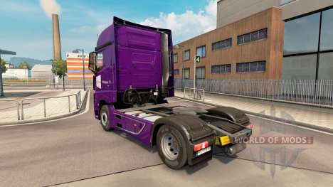Pele Windows 10 para o reboque do veículo Merced para Euro Truck Simulator 2