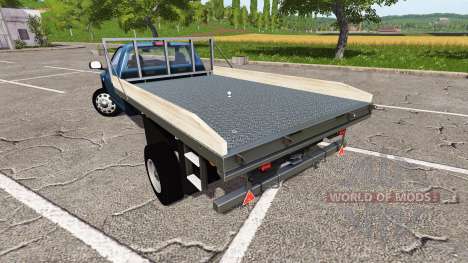 Dodge Ram flat bed rails para Farming Simulator 2017