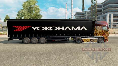 Pele para Yokohama semi-reboque para Euro Truck Simulator 2