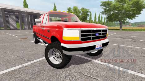 Ford F-350 1996 v2.0 para Farming Simulator 2017