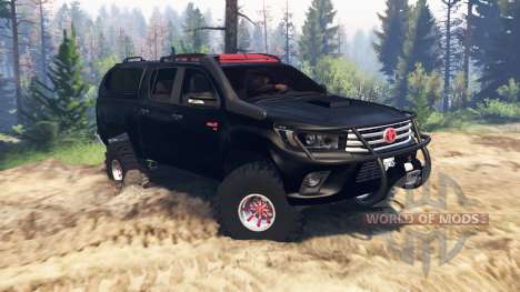 Toyota Hilux Double Cab 2016 v2.0 para Spin Tires