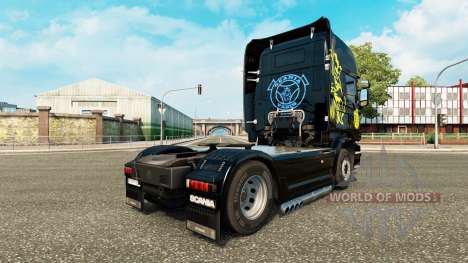 O Borussia Dortmund pele para o Scania truck para Euro Truck Simulator 2