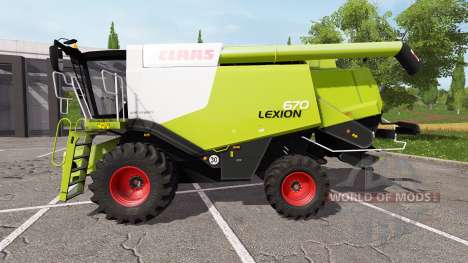 CLAAS Lexion 670 v0.9 para Farming Simulator 2017