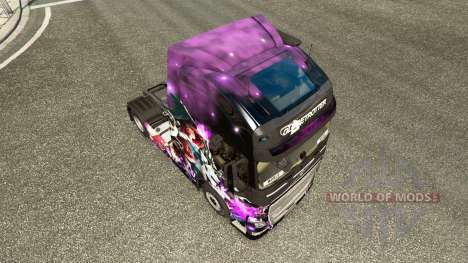 Pele de League of Legends em um caminhão Volvo para Euro Truck Simulator 2