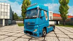 Pele Pomba para trator Mercedes-Benz para Euro Truck Simulator 2