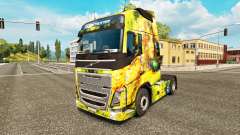Menina flor da pele para a Volvo caminhões para Euro Truck Simulator 2