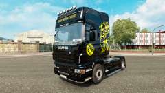 O Borussia Dortmund pele para o Scania truck para Euro Truck Simulator 2