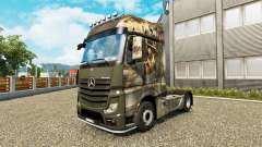 Pele Cruzada para trator Mercedes-Benz para Euro Truck Simulator 2