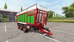 JOSKIN DRAKKAR 8600 red-green edition para Farming Simulator 2017