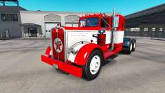 A pele do caminhão Texaco Kenworth 521 para American Truck Simulator