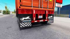Atualizado lama retalhos de semi-reboques para American Truck Simulator