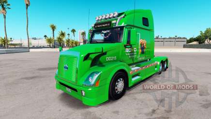Boyd Transporte de pele para a Volvo caminhões VNL 670 para American Truck Simulator