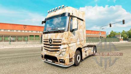 Pele Enferrujado no trator Mercedes-Benz para Euro Truck Simulator 2