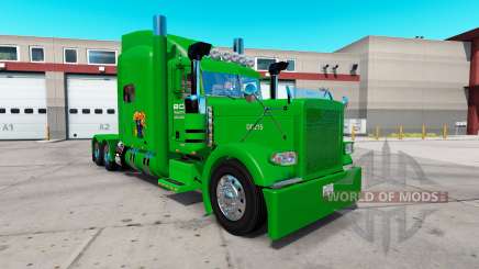 Boyd Transporte de pele para o caminhão Peterbilt 389 para American Truck Simulator