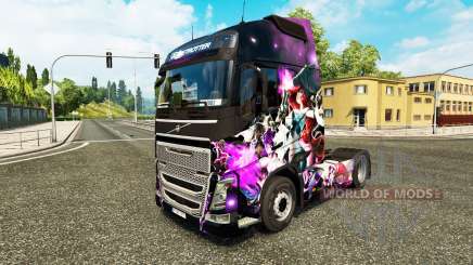 Pele de League of Legends em um caminhão Volvo para Euro Truck Simulator 2