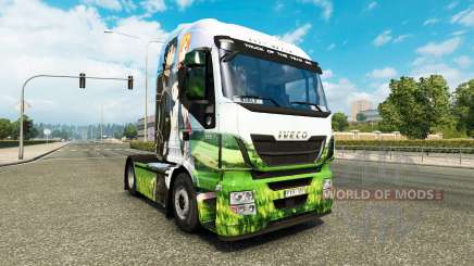 Pele Sword Art Online para caminhão Iveco para Euro Truck Simulator 2