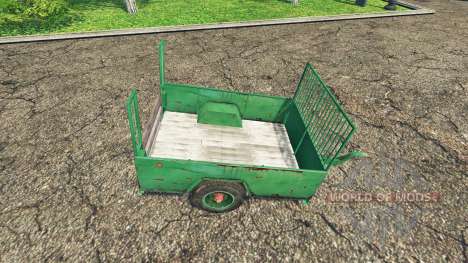 Um único eixo de reboque para Farming Simulator 2015