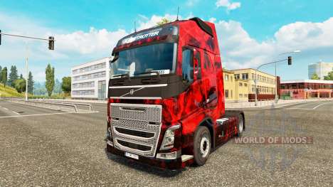 Demônio Crânio pele para a Volvo caminhões para Euro Truck Simulator 2