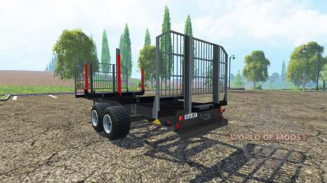Madeira trailer BRANTNER para Farming Simulator 2015