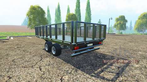 Mesa trailer Fliegl para Farming Simulator 2015