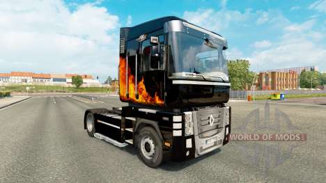 O Phoenix pele para a Renault Magnum unidade de  para Euro Truck Simulator 2