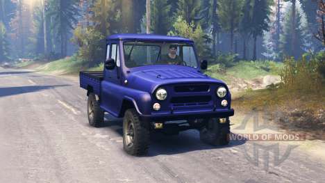 UAZ 2315 v2.0 para Spin Tires