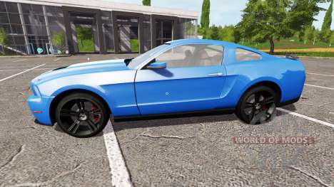 Ford Mustang Shelby GT v1.1 para Farming Simulator 2017