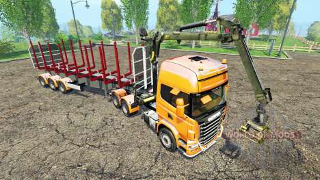 Scania R730 forest para Farming Simulator 2015