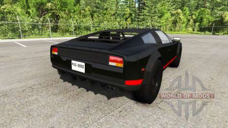 Civetta Bolide black hammer para BeamNG Drive