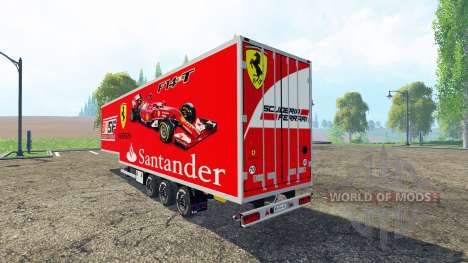 Semi-Scuderia Ferrari para Farming Simulator 2015