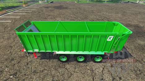 Kroger TAW 30 convoy v1.5 para Farming Simulator 2015