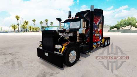 Lenda americana pele para o caminhão Peterbilt 3 para American Truck Simulator