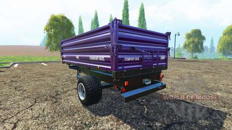 BRANTNER E 8041 compost para Farming Simulator 2015