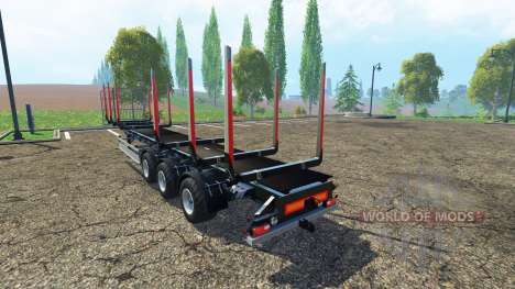 Semi-reboque Fliegl madeira v2.0 para Farming Simulator 2015