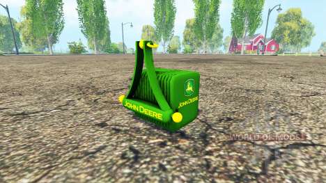 O contrapeso da John Deere v1.2 para Farming Simulator 2015