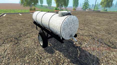 A carreta com tanque de água para Farming Simulator 2015