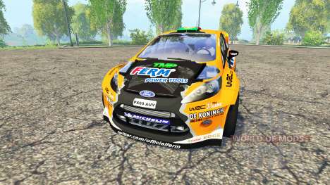 Ford Fiesta RS WRC para Farming Simulator 2015