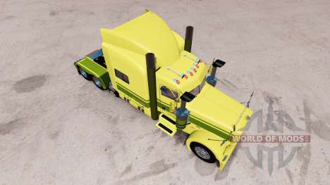 Pele Grande carro de Carry no caminhão Peterbilt para American Truck Simulator