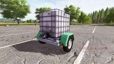 A carreta com tanque de água para Farming Simulator 2017