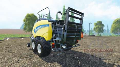 New Holland BigBaler 1290 wet bale para Farming Simulator 2015