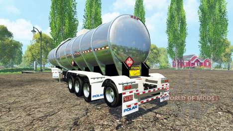 Semi-reboque tanque para Farming Simulator 2015