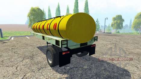 Semi-reboque-tanque de Leite para Farming Simulator 2015