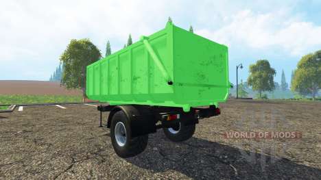 Pequeno trailer de caminhão-v1.3 para Farming Simulator 2015