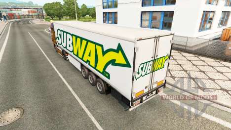 Peles no trailer para Euro Truck Simulator 2