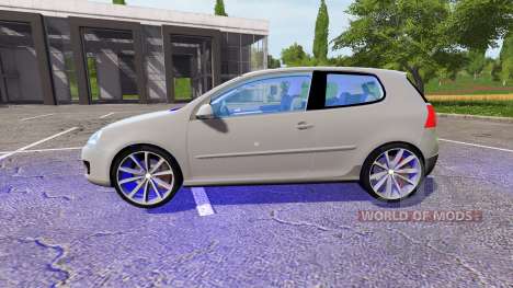 Volkswagen Golf GTI (Typ 1K) Unmarked Police para Farming Simulator 2017