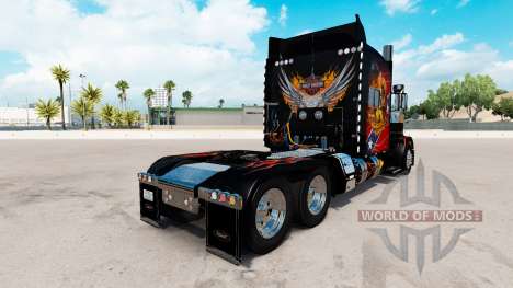 Lenda americana pele para o caminhão Peterbilt 3 para American Truck Simulator