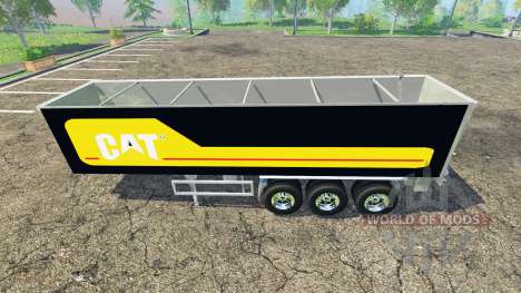 Kroger Agroliner SRB3-35 Caterpillar chrome para Farming Simulator 2015