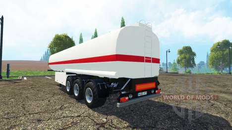 Semi-reboque-tanque para Farming Simulator 2015