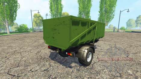 Pequeno trailer de caminhão-v1.2 para Farming Simulator 2015